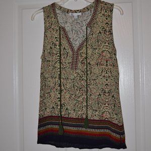 DR2 Daniel Rainn sleeveless boho top